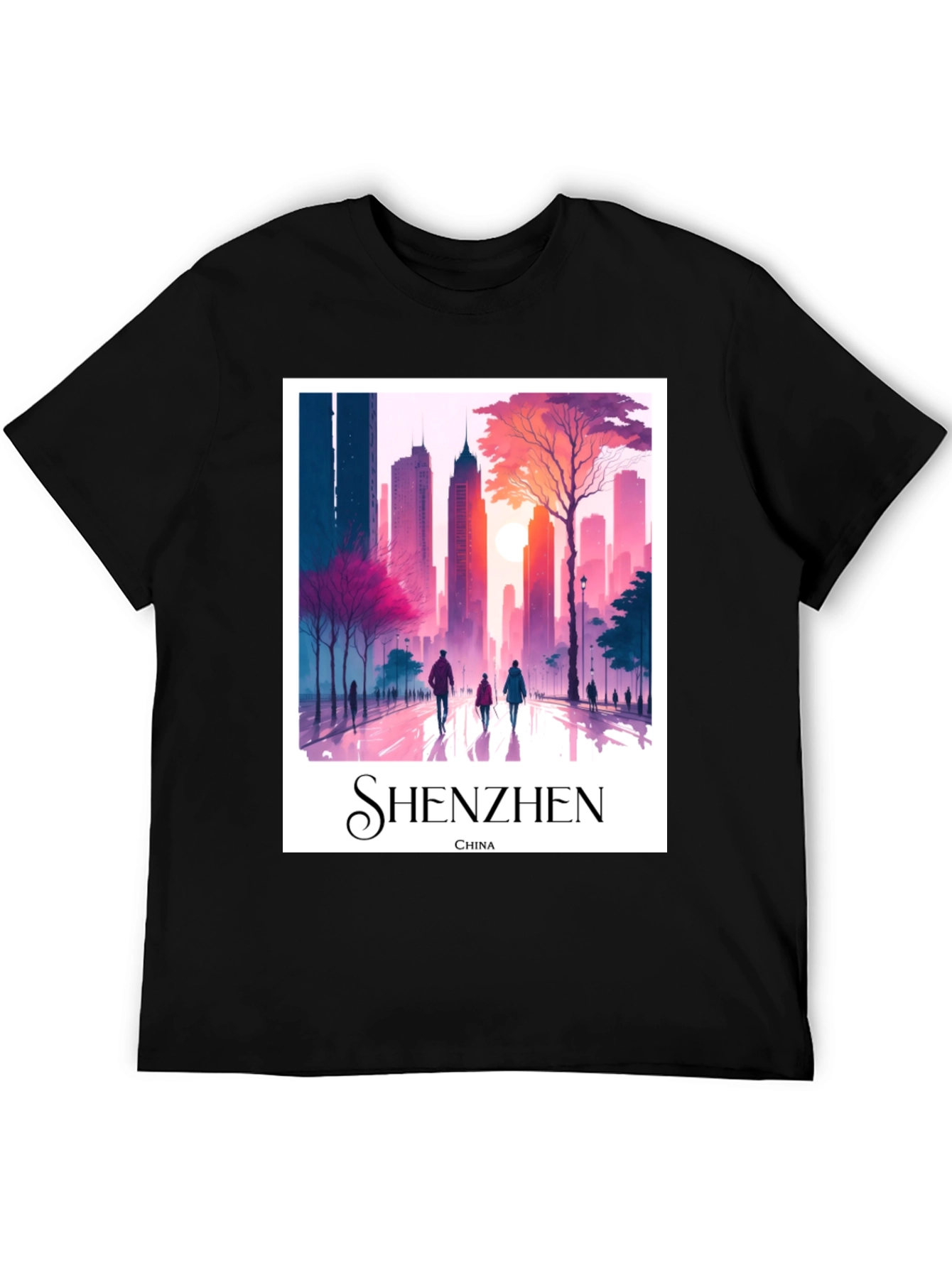 Shenzhen China T-Shirt - Cityscape Tee