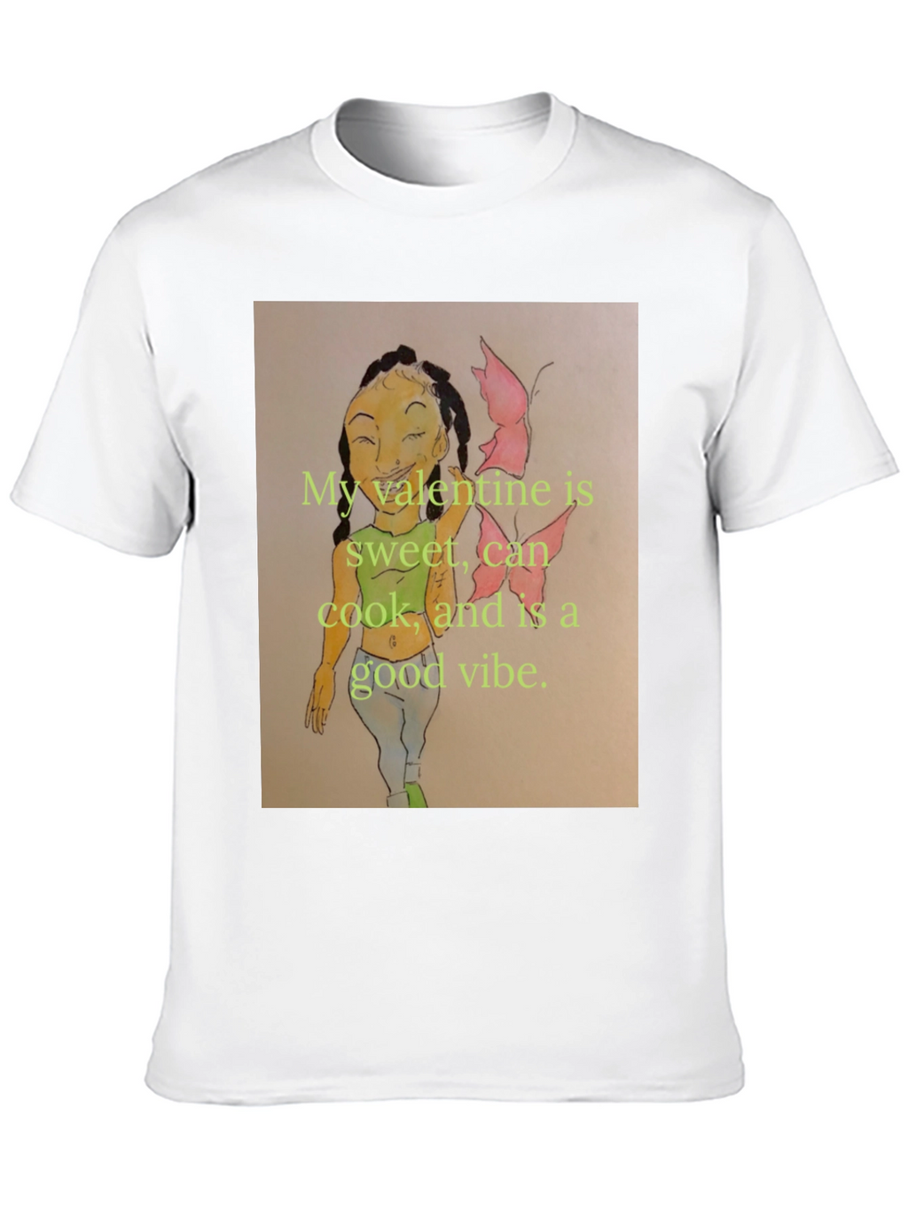 Sweet Valentine T-Shirt - Good Vibes