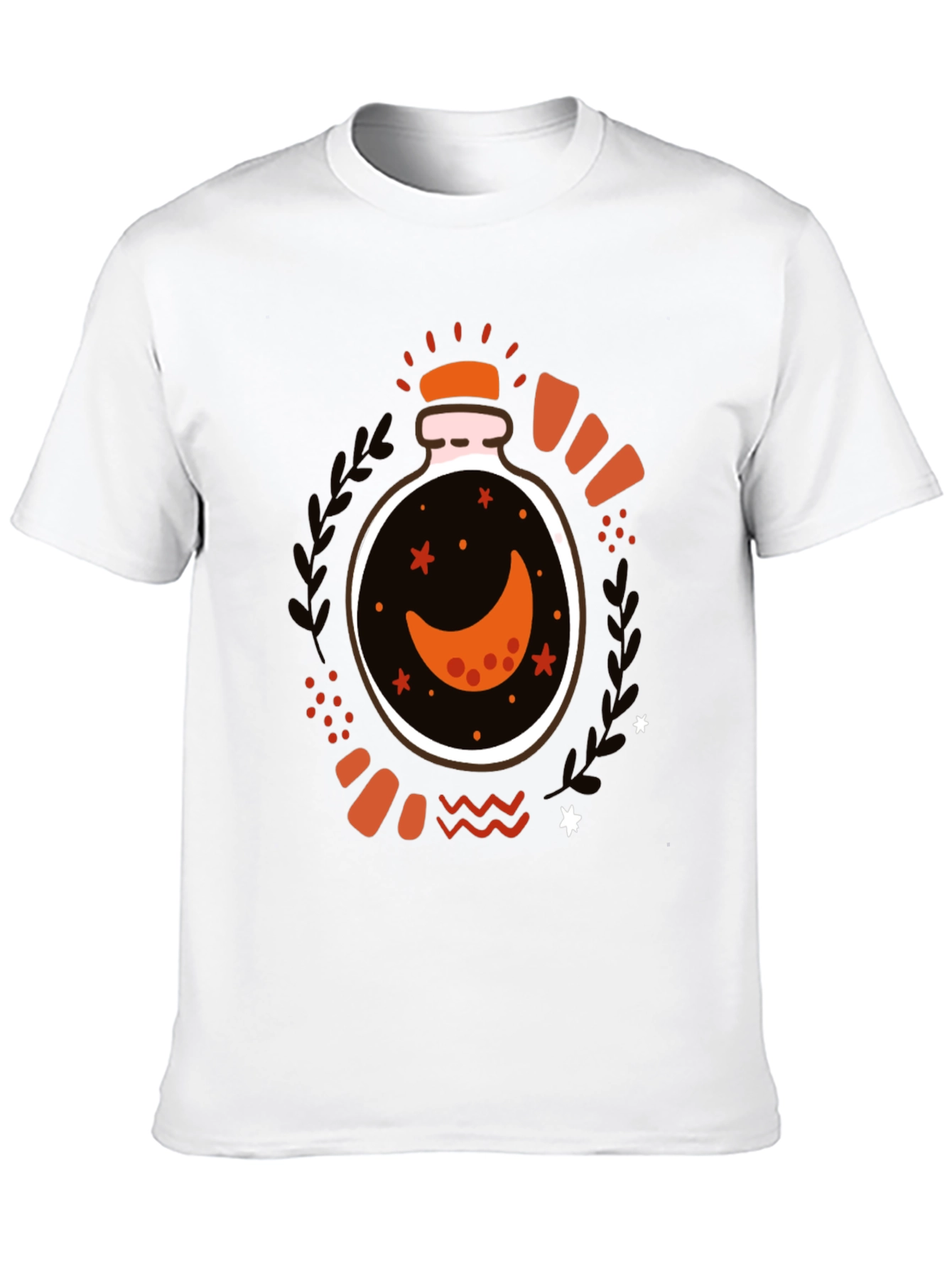 Moon Jar Graphic Tee - Stylish Mens T-Shirt