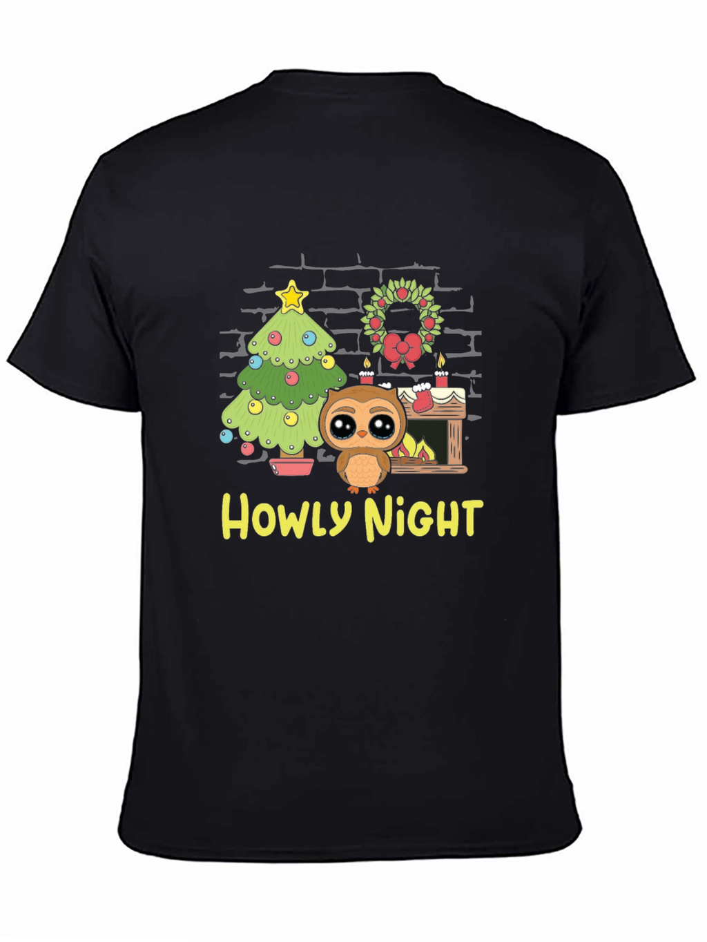 Howly Night Owl Christmas T-Shirt