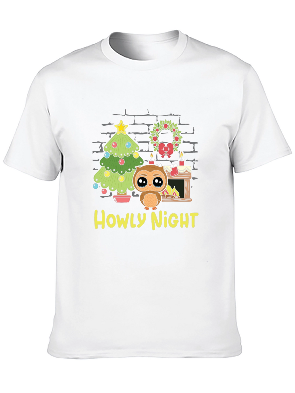 Howly Night Owl Christmas T-Shirt