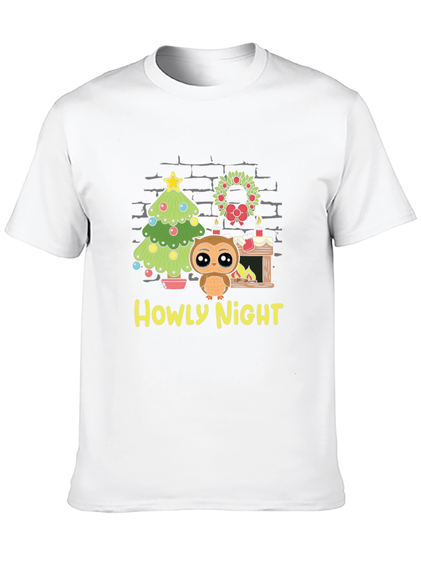 Howly Night Owl Christmas T-Shirt