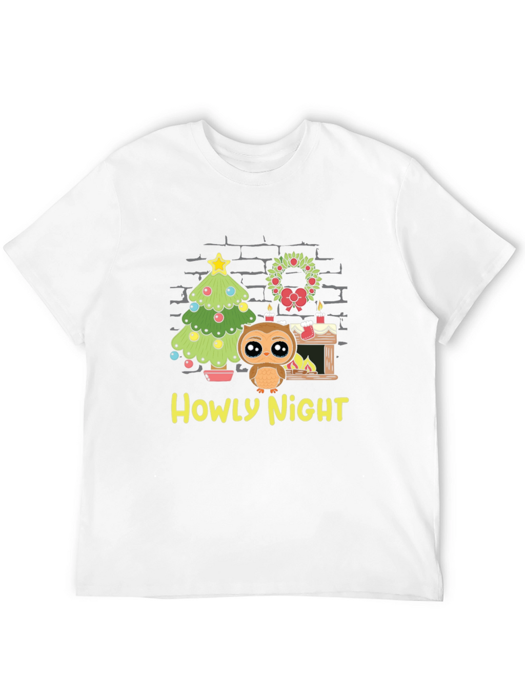 Howly Night Owl Christmas T-Shirt
