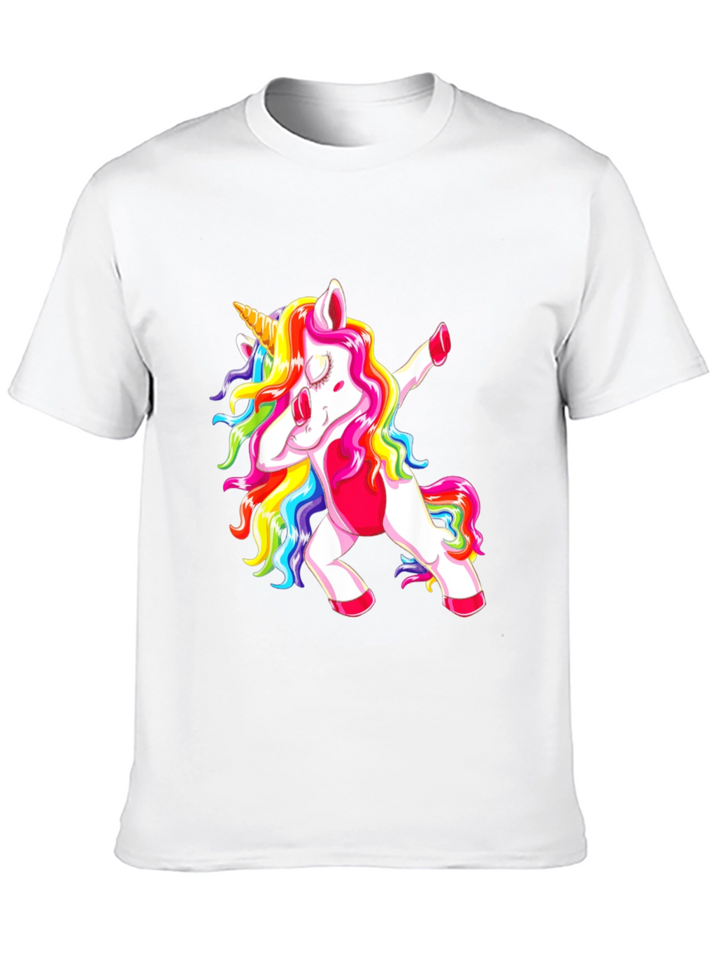 Dabbing Unicorn Graphic Tee