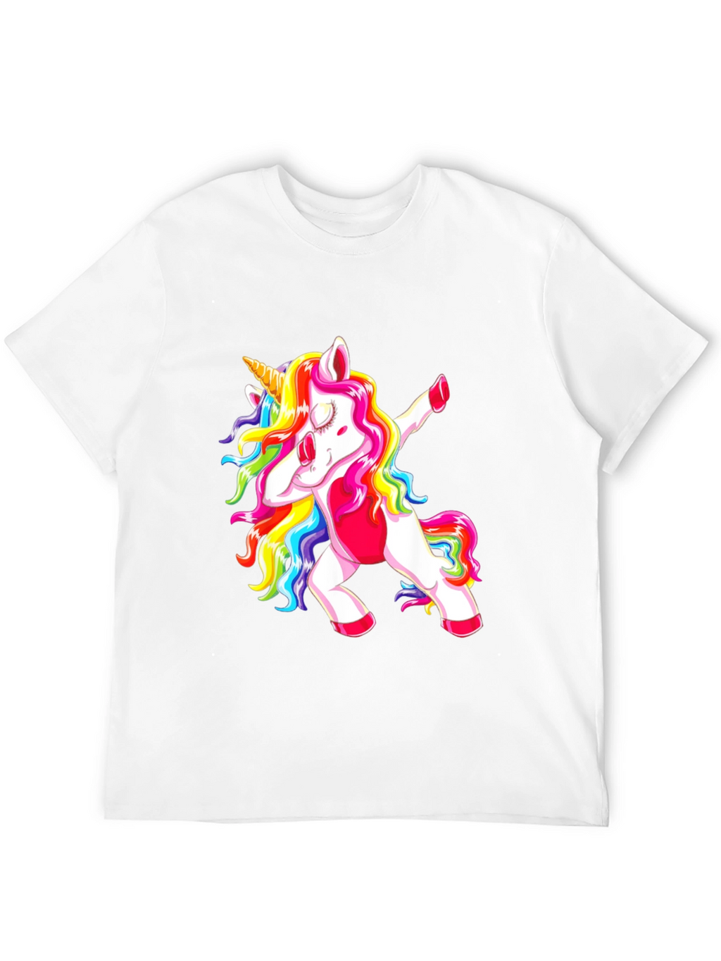 Dabbing Unicorn Graphic Tee