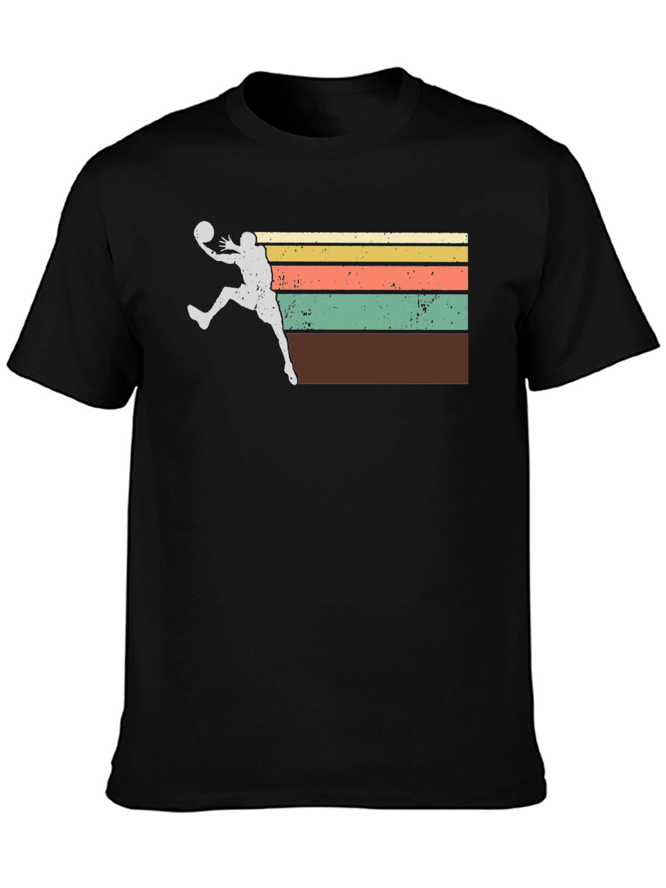 Retro Basketball Player Graphic Tee