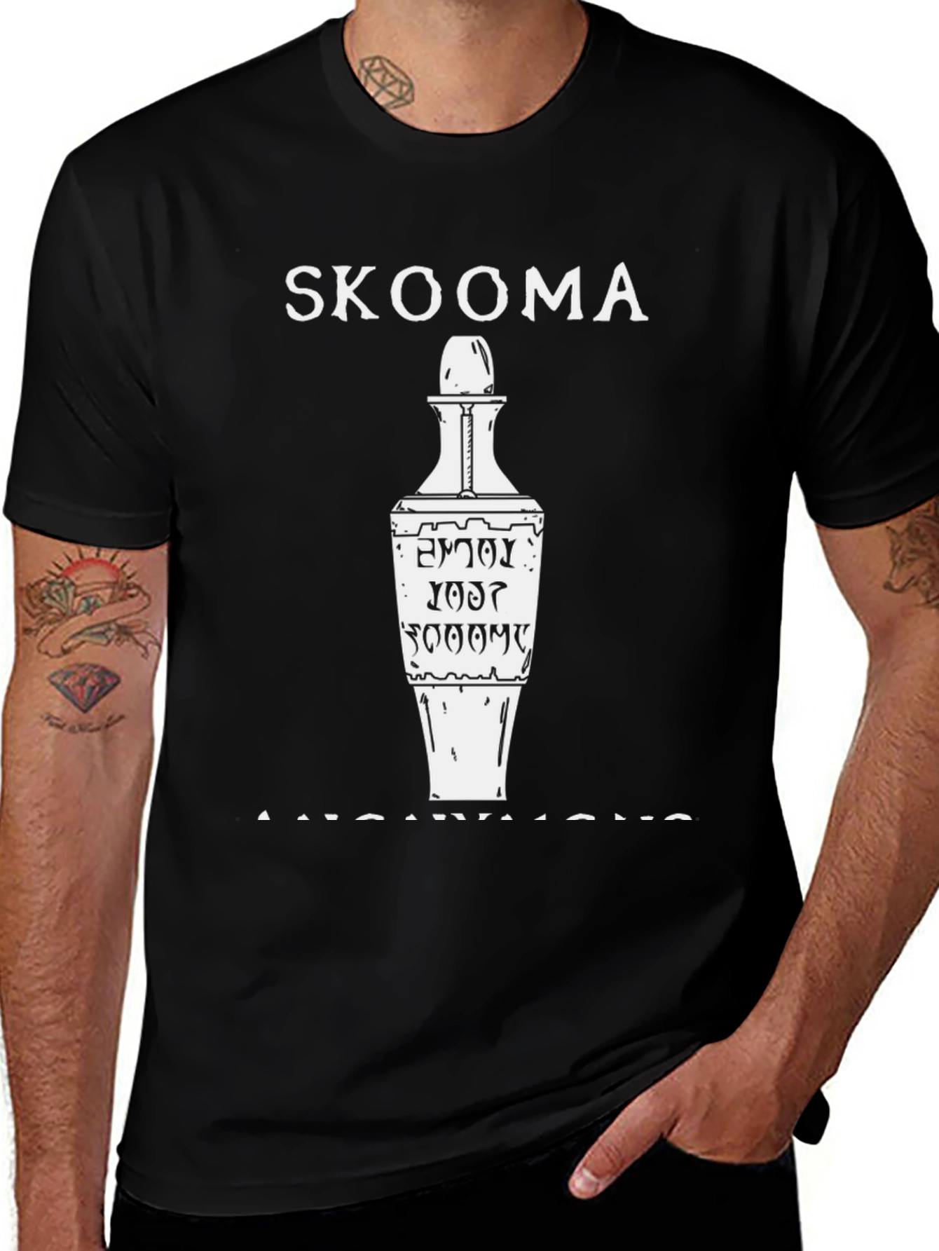 Skooma Potion Black T-Shirt