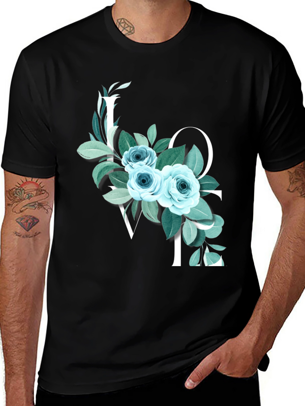 Floral Love Graphic T-Shirt