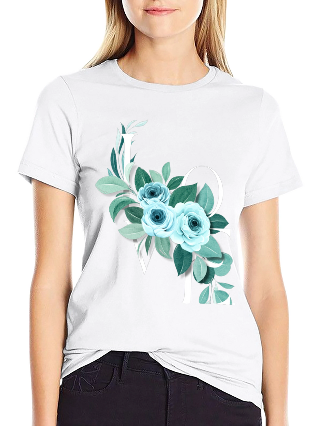 Floral Love Graphic T-Shirt