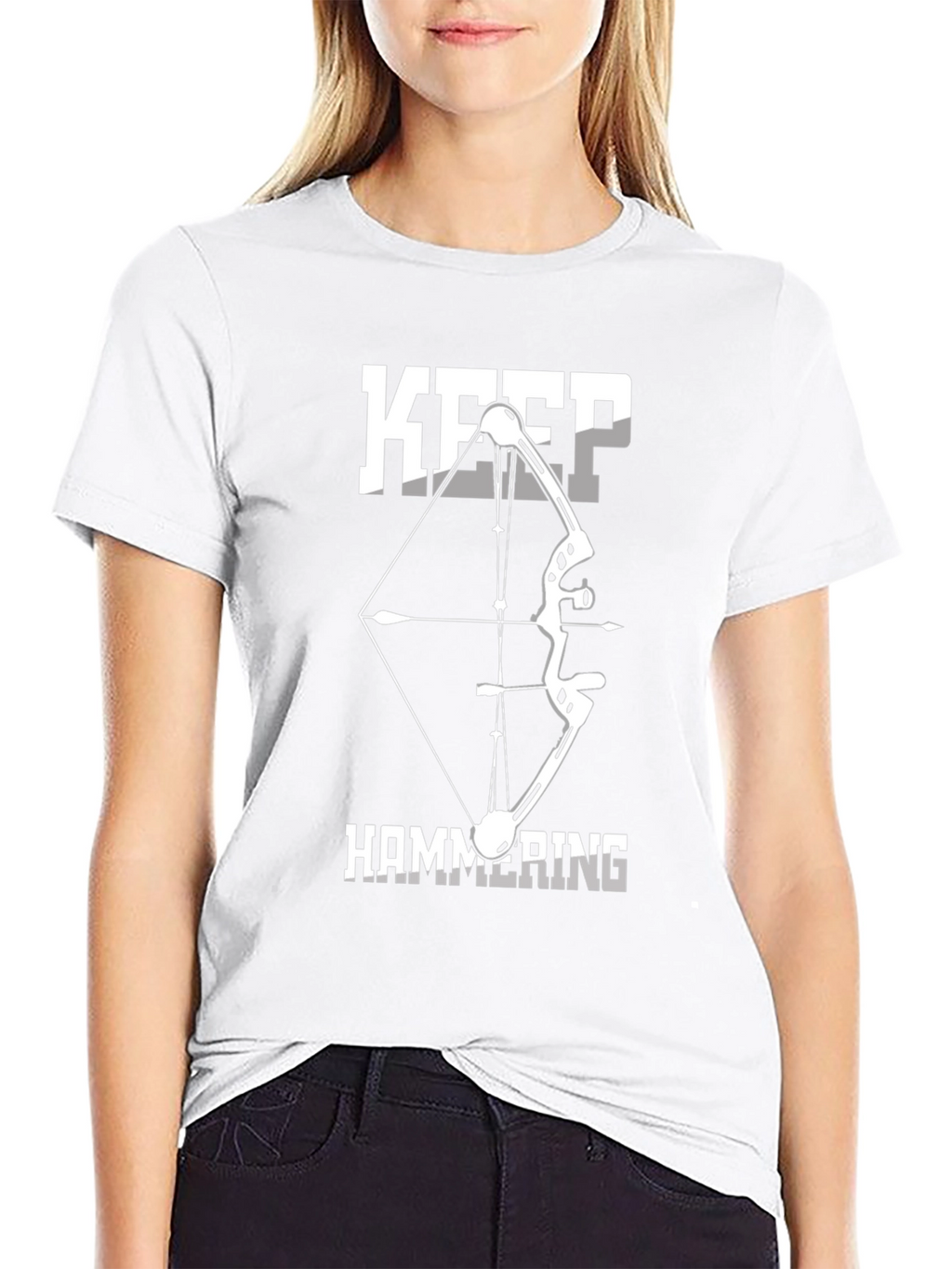 Keep Hammering Bow Hunting T-Shirt