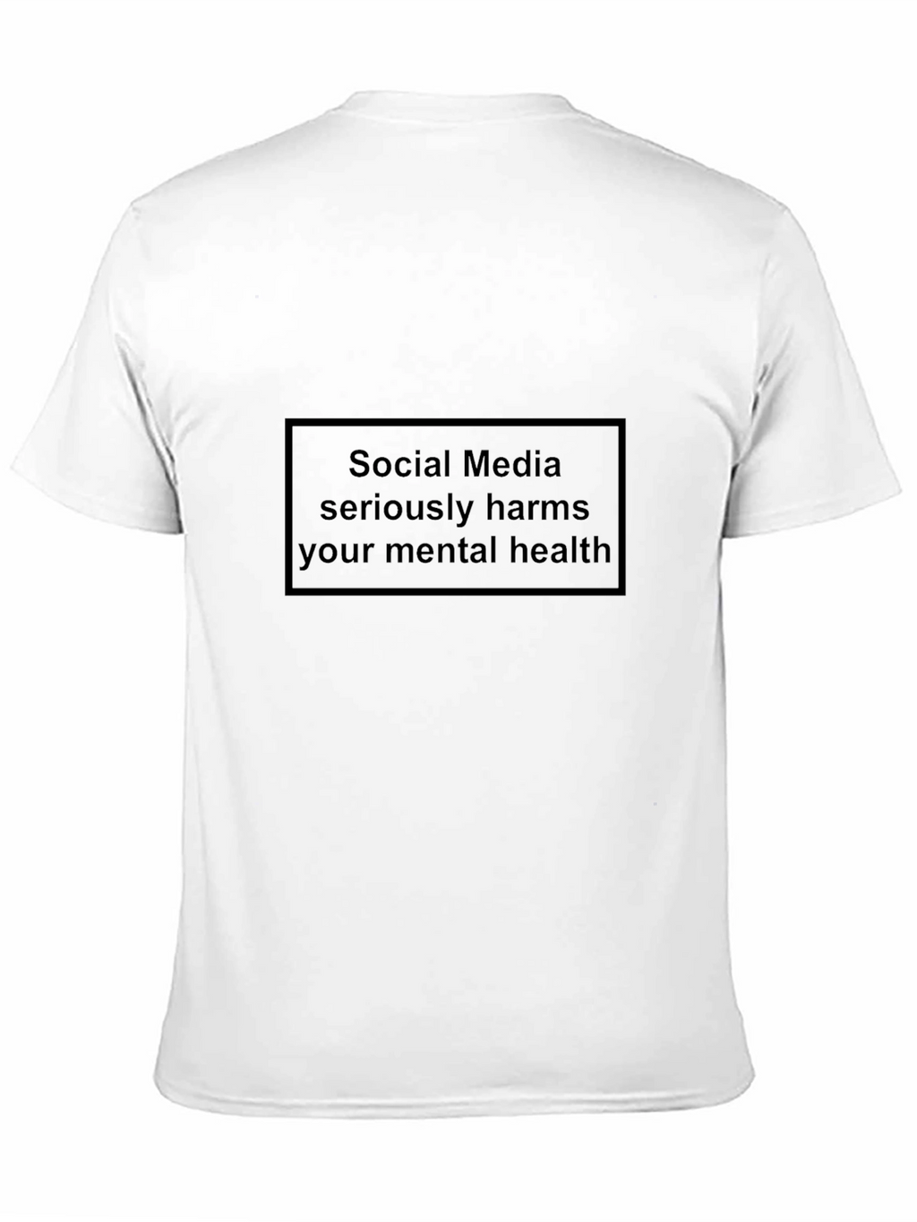Social Media Harms T-Shirt - Mental Health Awareness