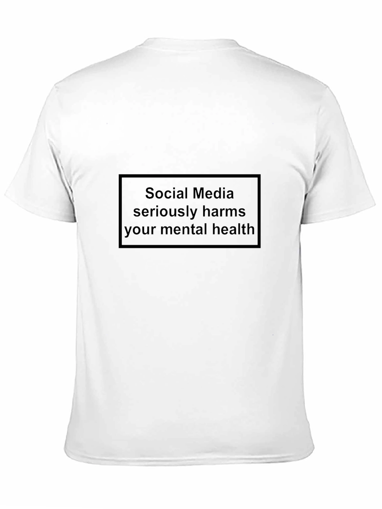 Social Media Harms T-Shirt - Mental Health Awareness