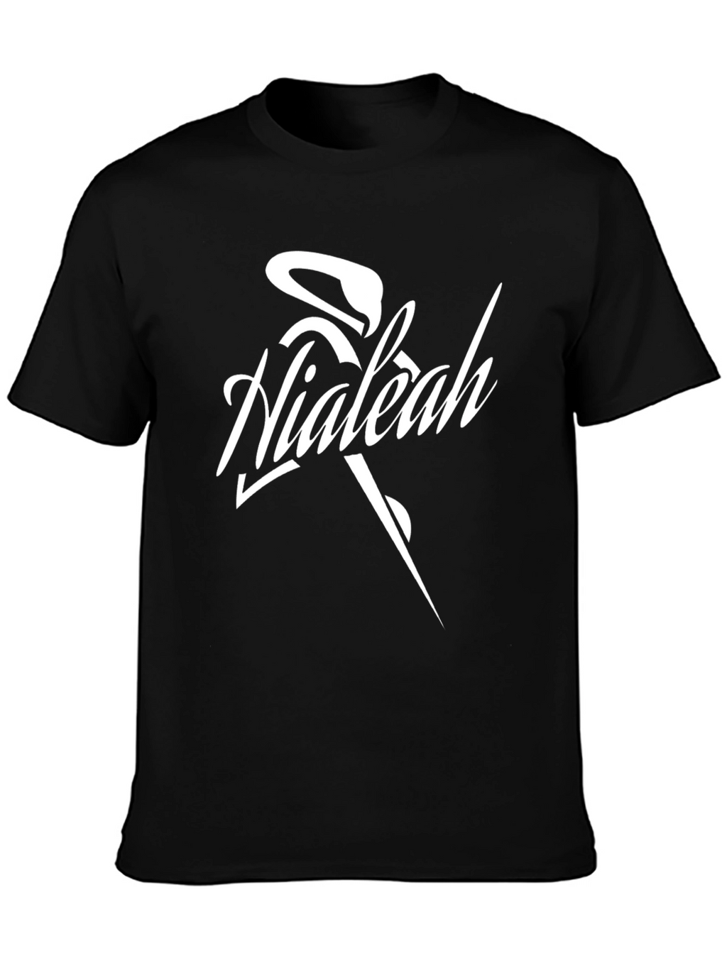 Hialeah Black T-Shirt | Unique Design