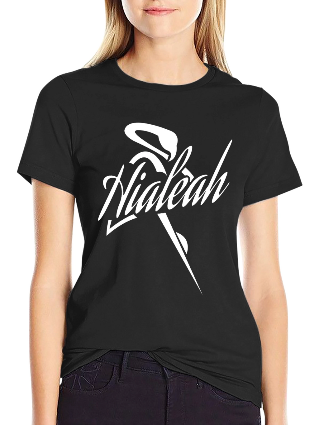 Hialeah Black T-Shirt | Unique Design