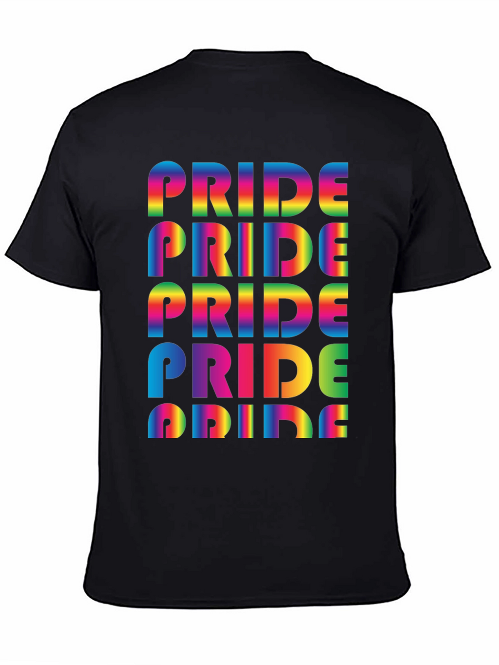 Pride Rainbow Graphic Tee