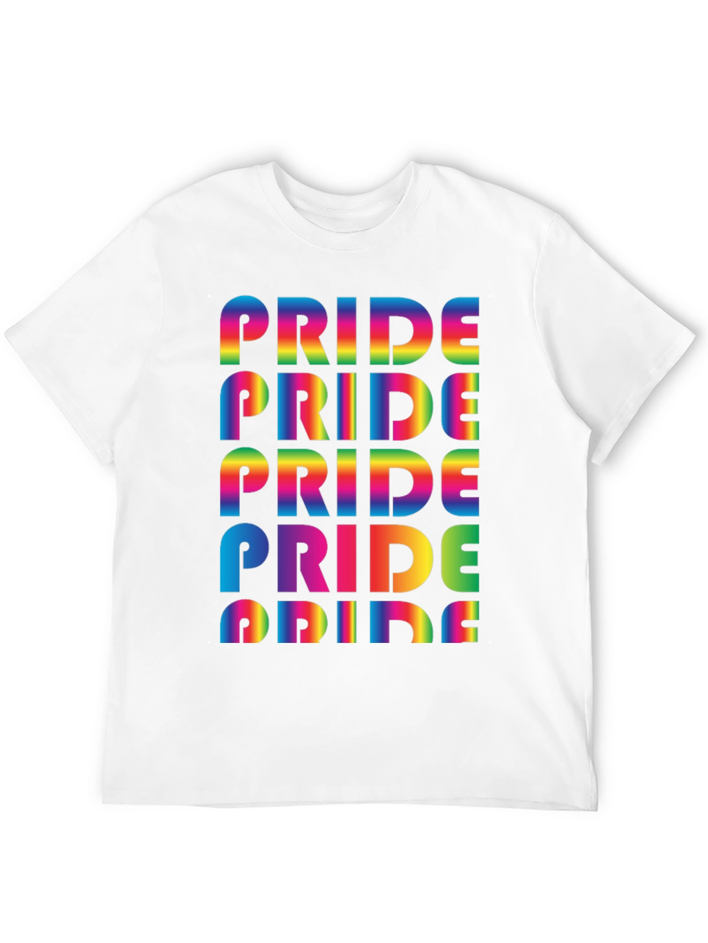 Pride Rainbow Graphic Tee