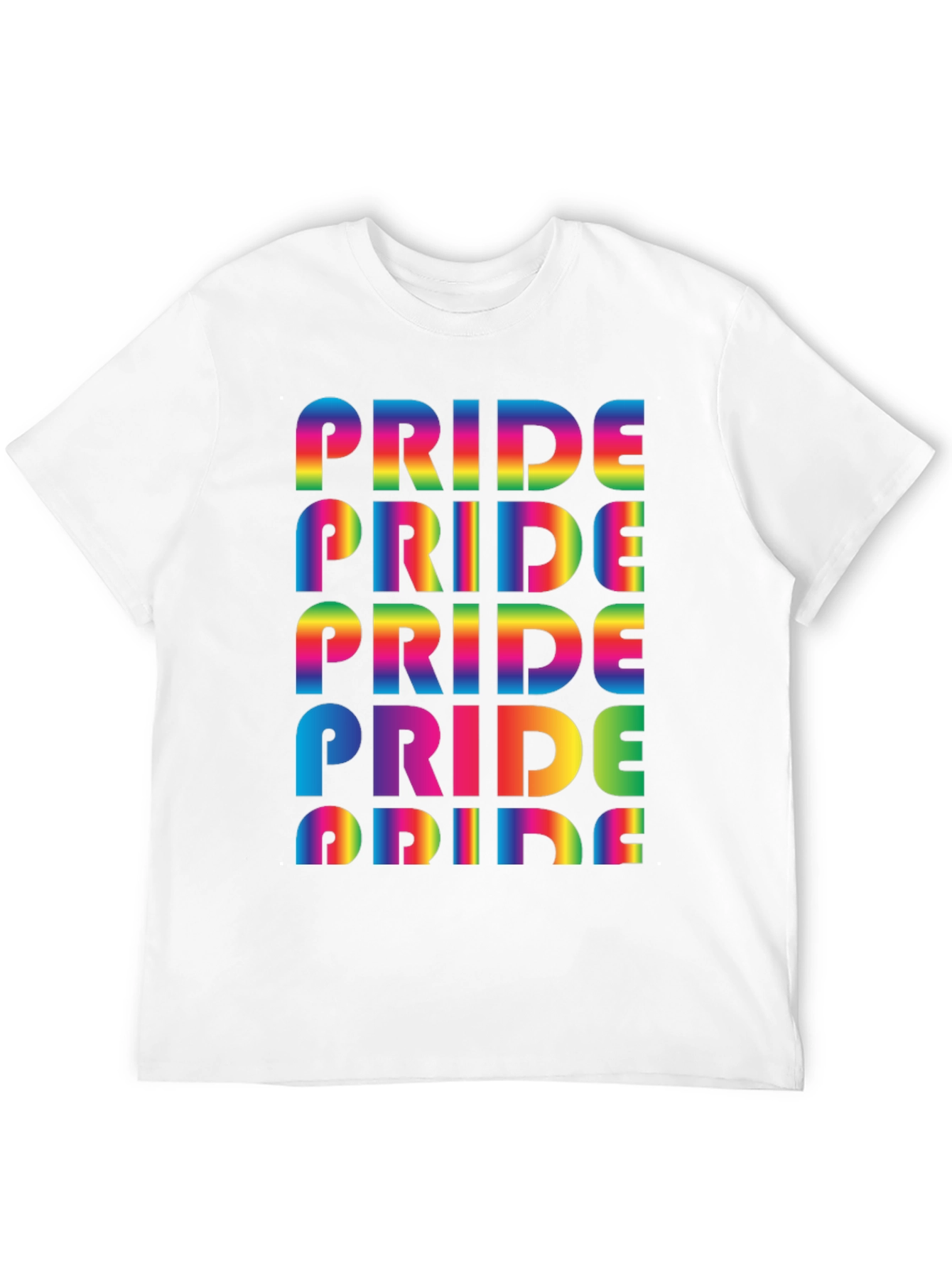 Pride Rainbow Graphic Tee