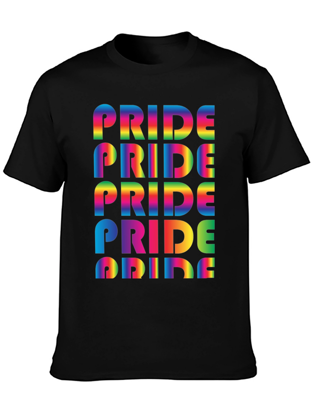 Pride Rainbow Graphic Tee