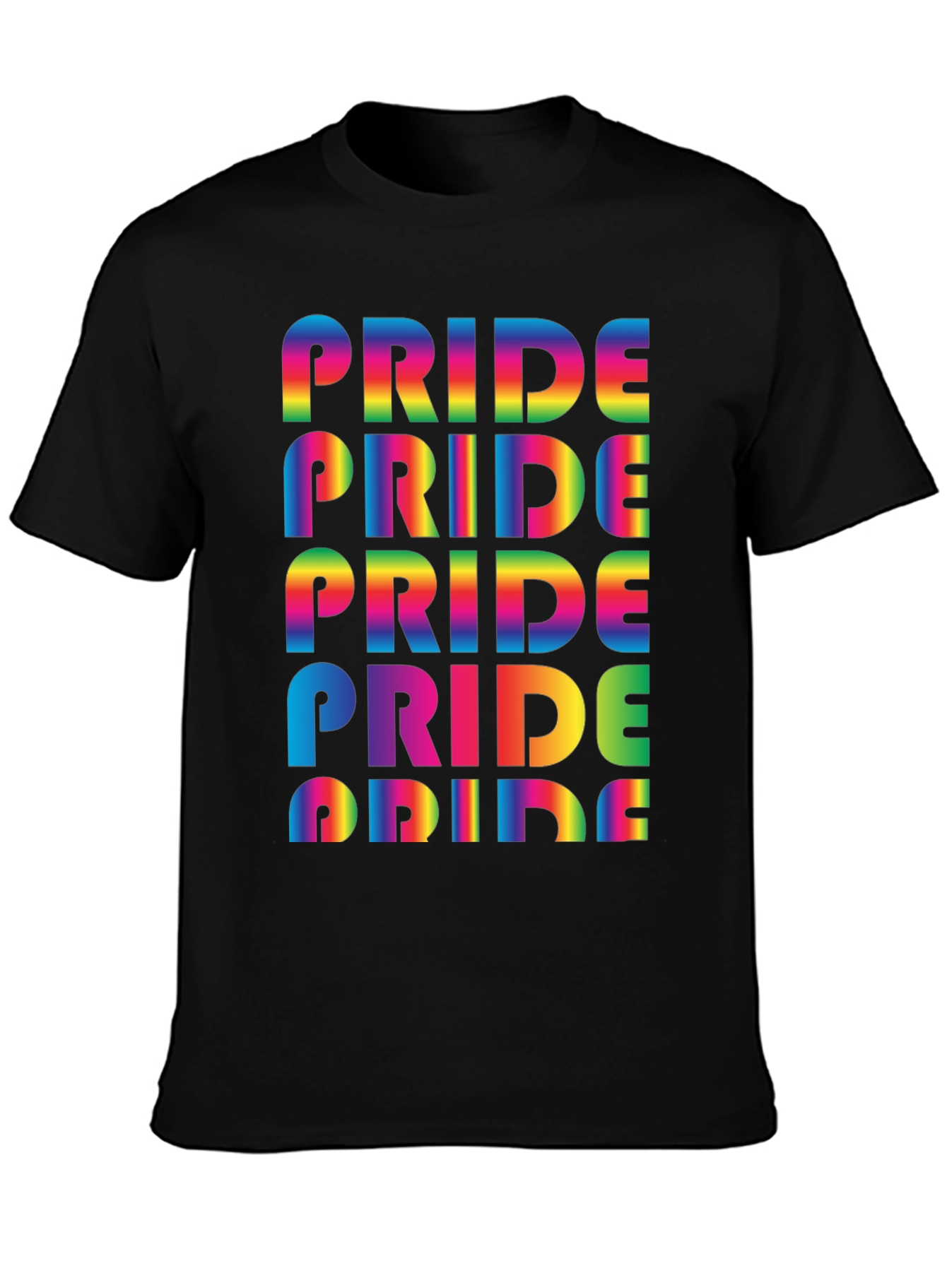 Pride Rainbow Graphic Tee