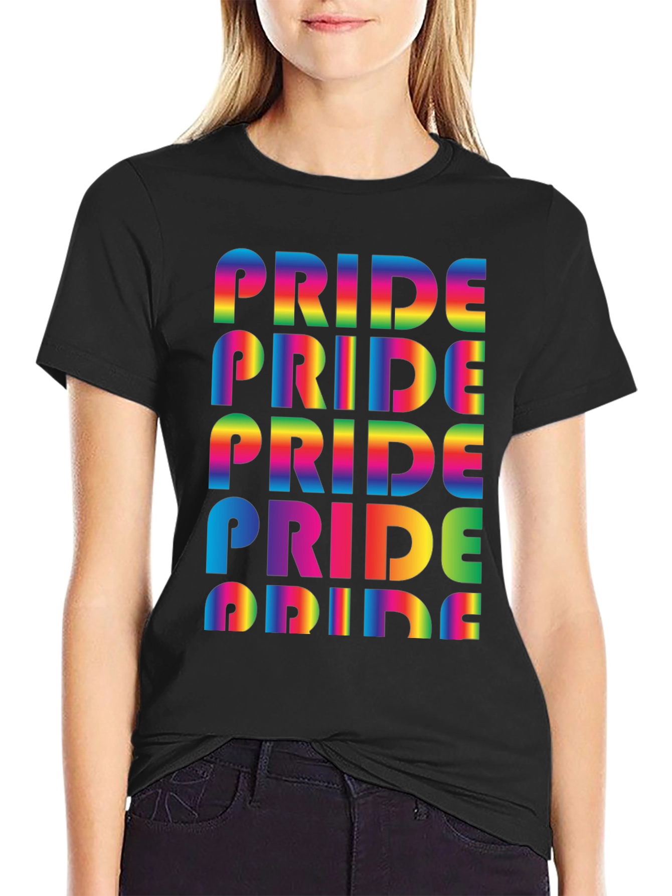 Pride Rainbow Graphic Tee