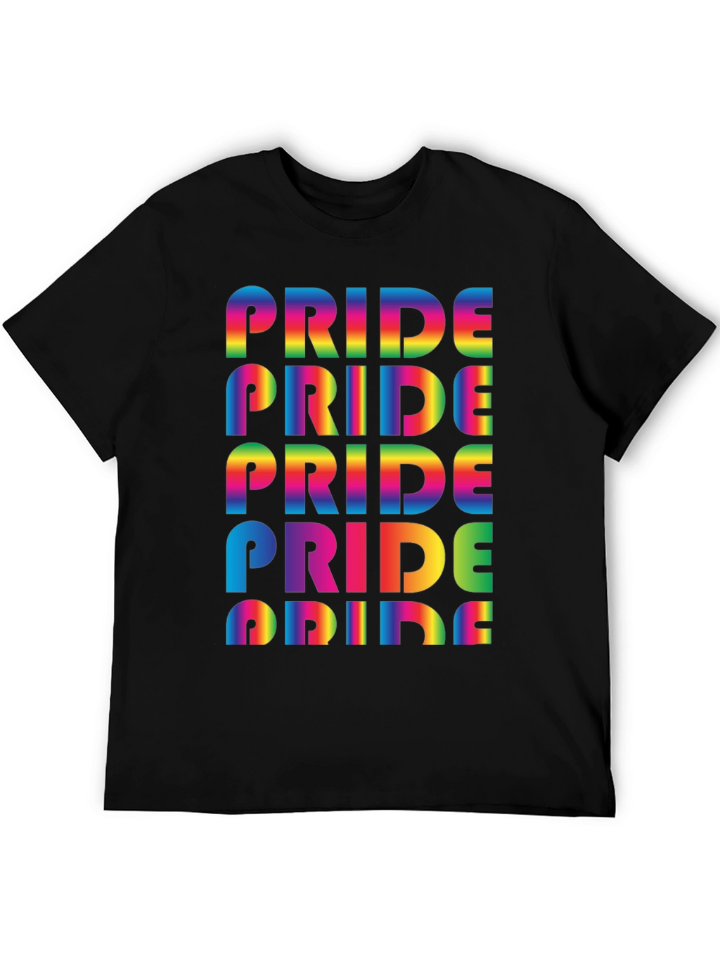 Pride Rainbow Graphic Tee