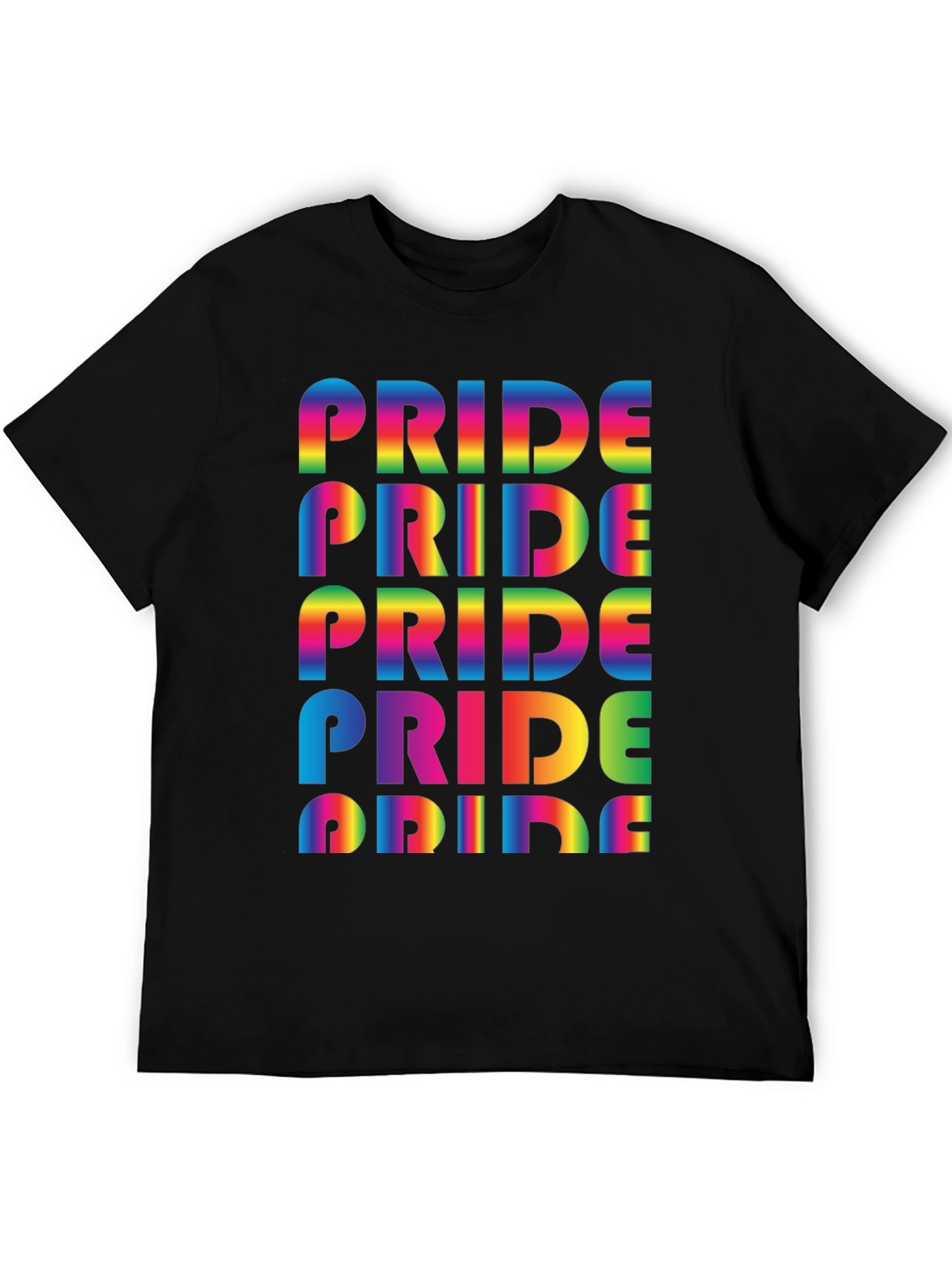 Pride Rainbow Graphic Tee