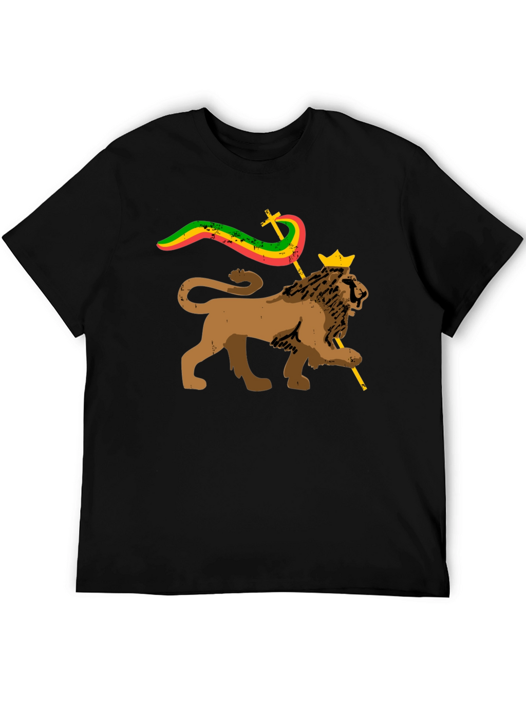 Rasta Lion T-Shirt - Reggae Culture