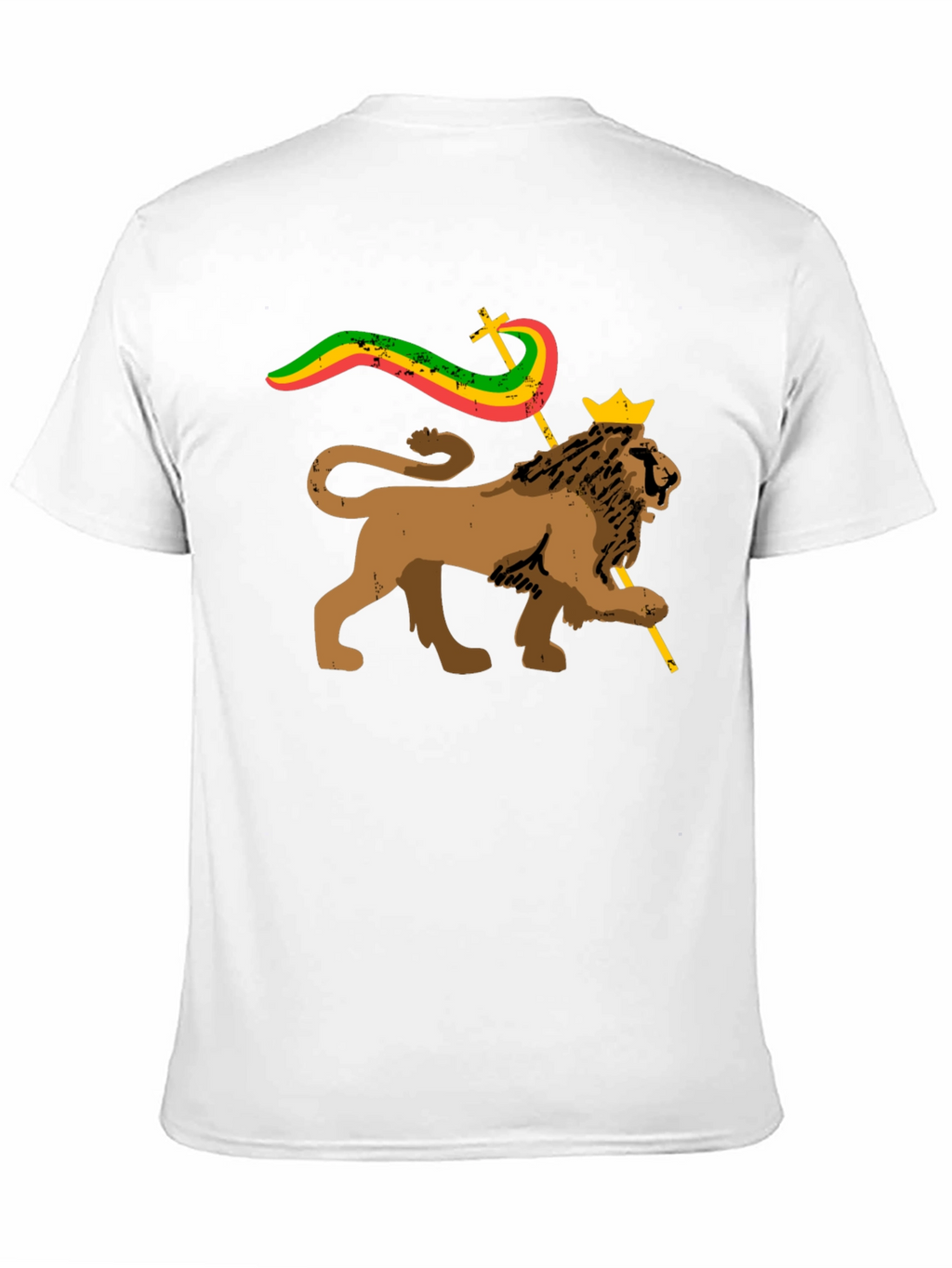 Rasta Lion T-Shirt - Reggae Culture