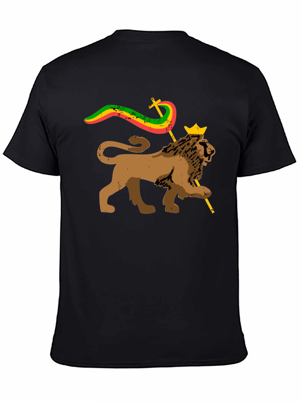 Rasta Lion T-Shirt - Reggae Culture