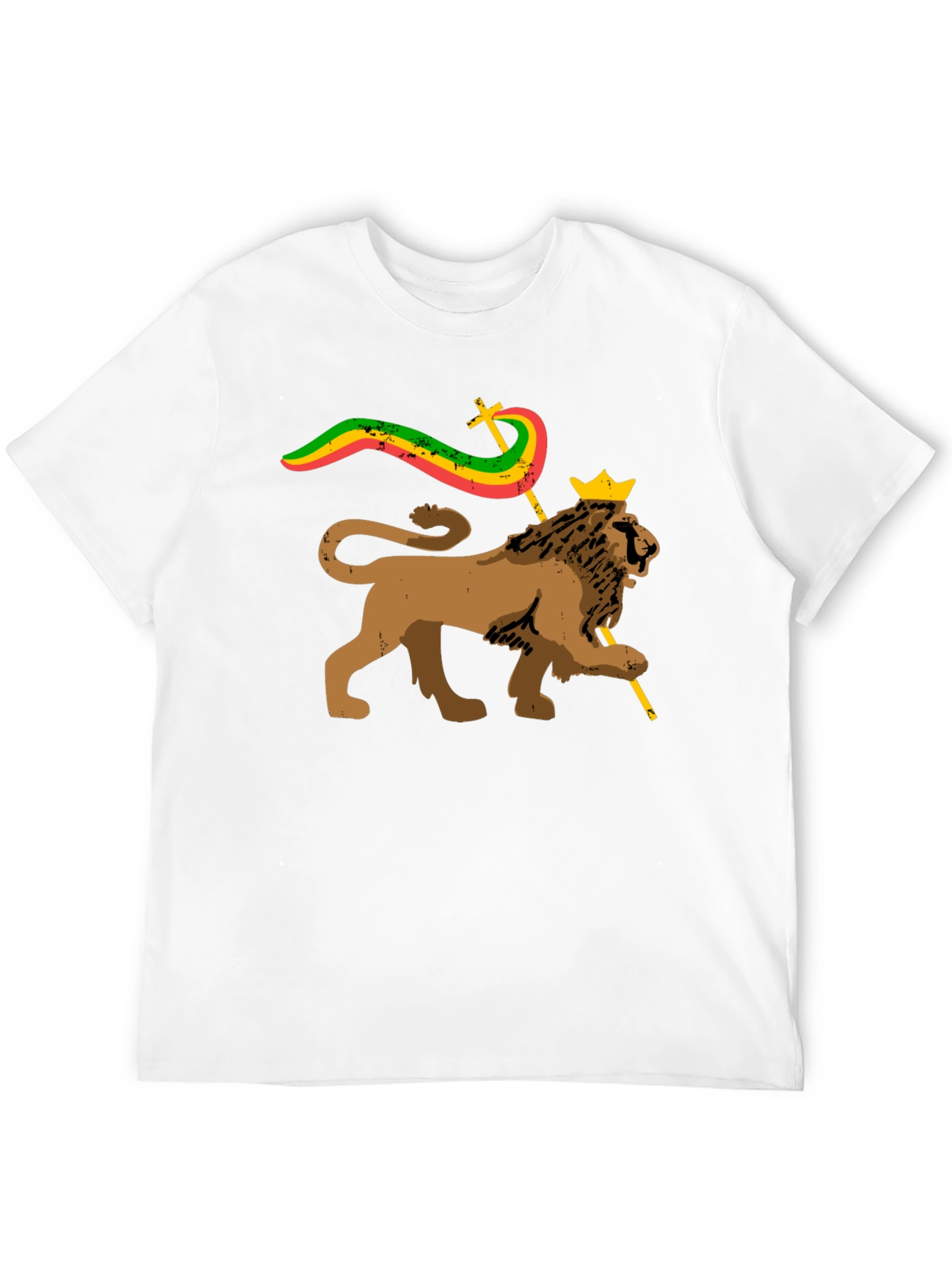 Rasta Lion T-Shirt - Reggae Culture