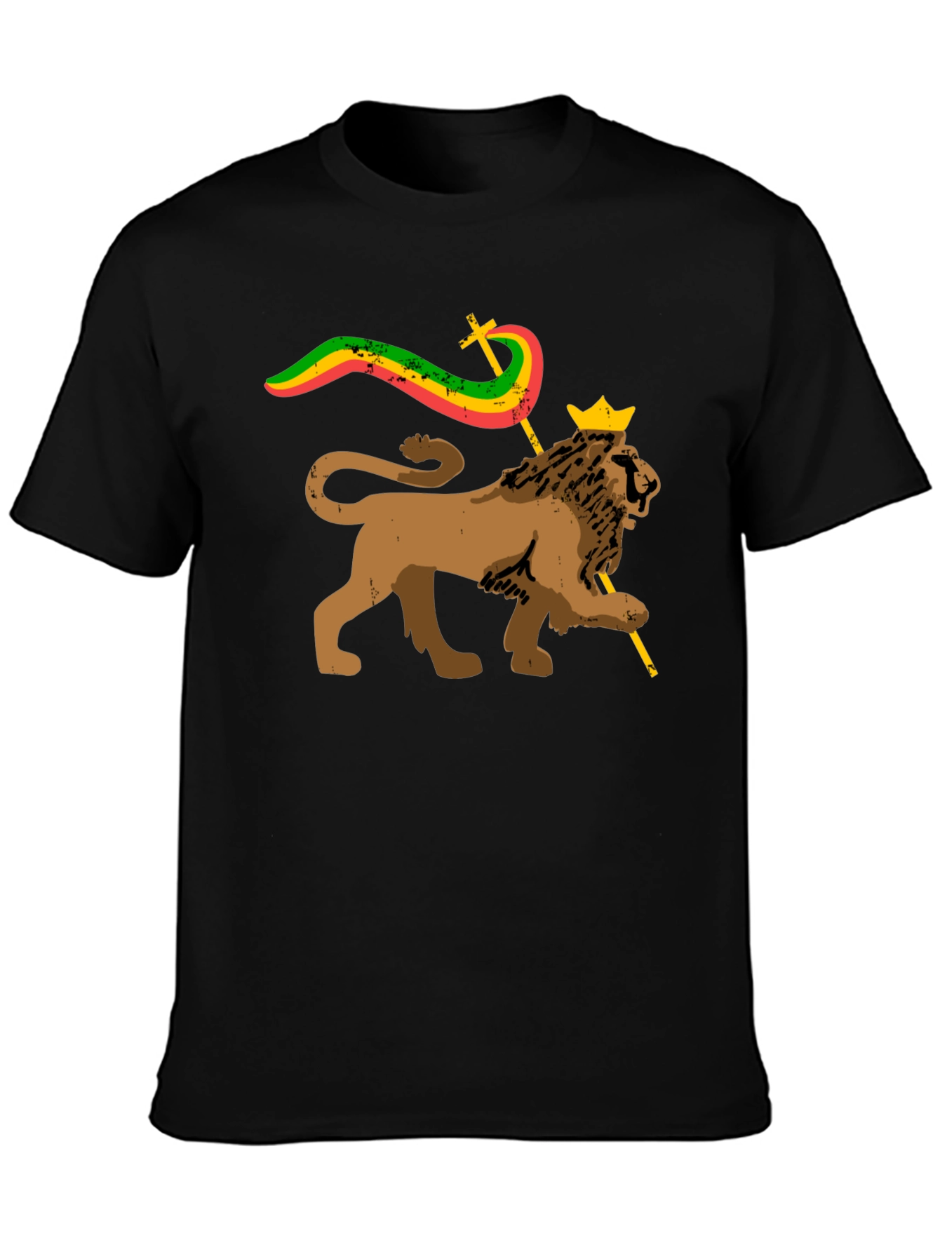 Rasta Lion T-Shirt - Reggae Culture