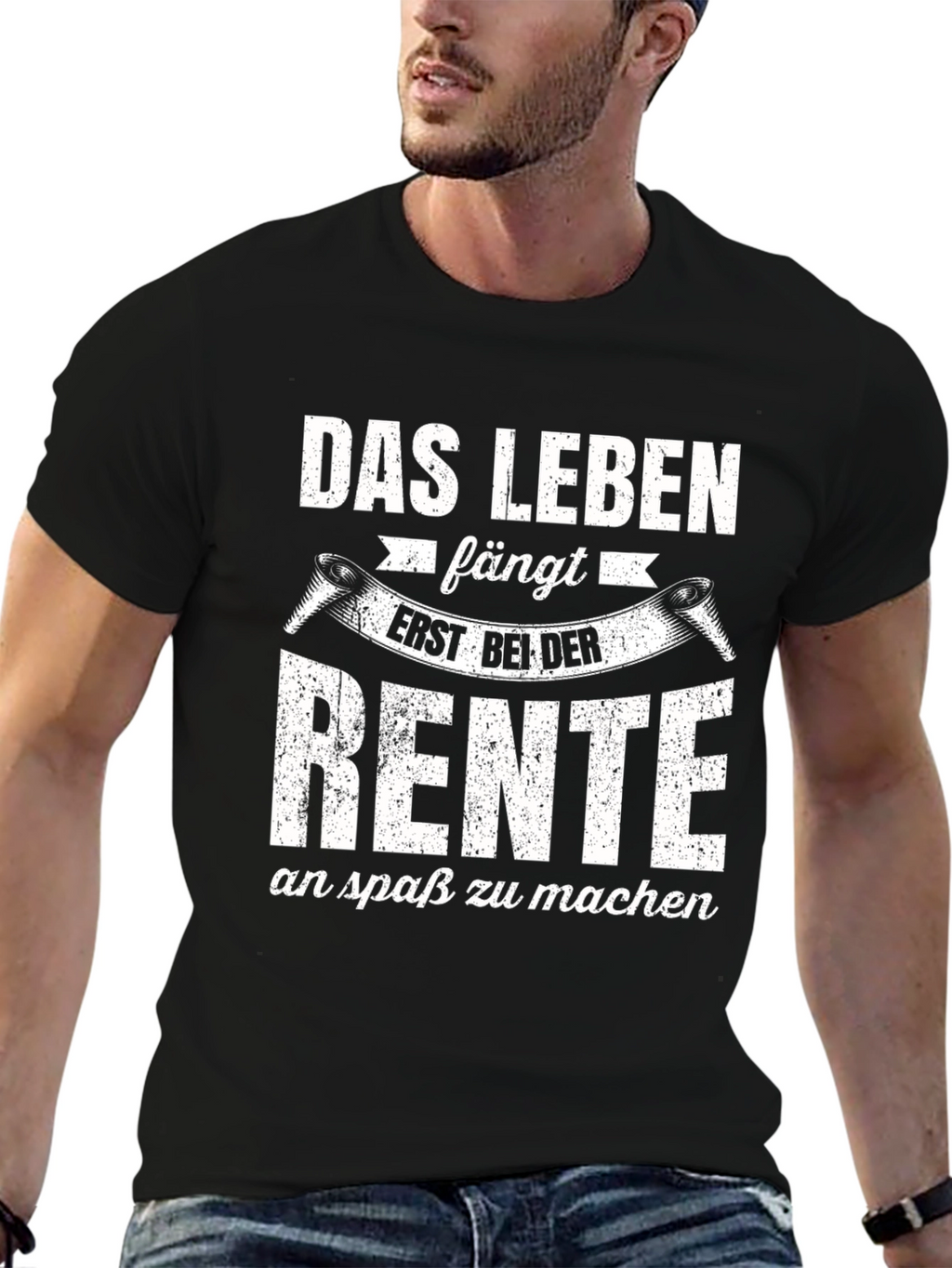 Das Leben Fängt Erst Bei Der Rente T-Shirt