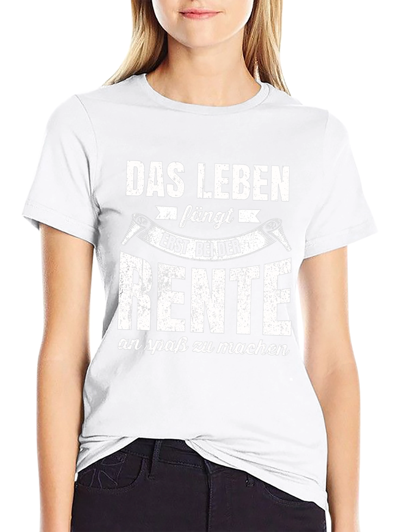 Das Leben Fängt Erst Bei Der Rente T-Shirt
