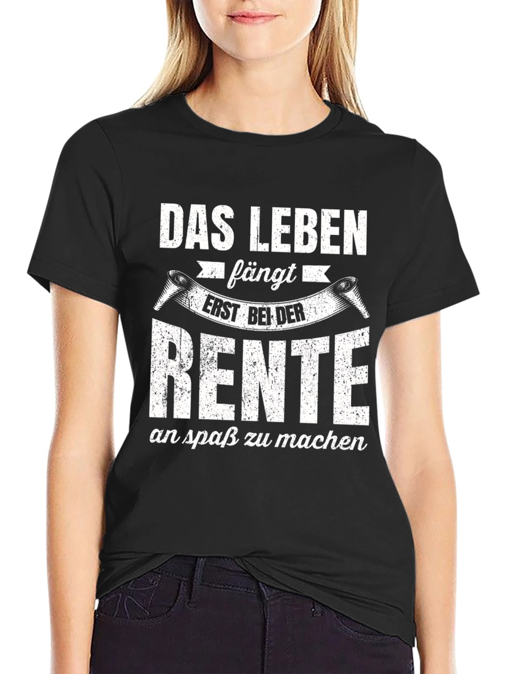 Das Leben Fängt Erst Bei Der Rente T-Shirt