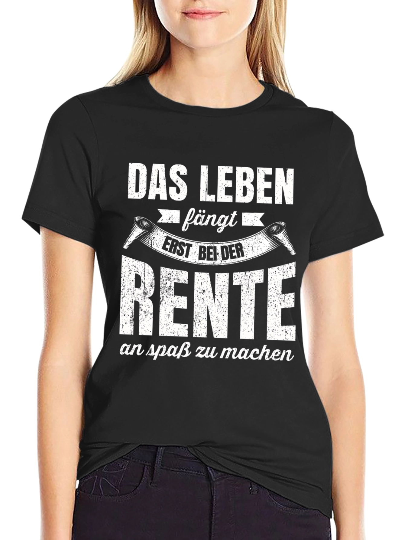 Das Leben Fängt Erst Bei Der Rente T-Shirt