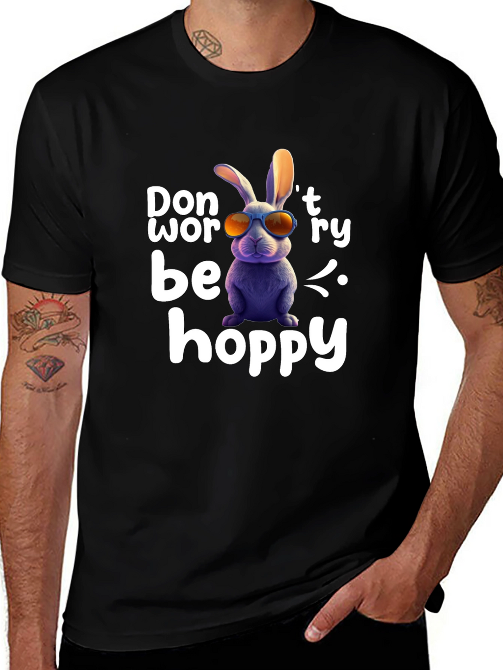 Dont Worry Be Hoppy Easter T-Shirt