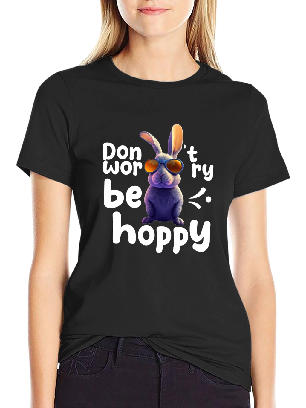 Dont Worry Be Hoppy Easter T-Shirt