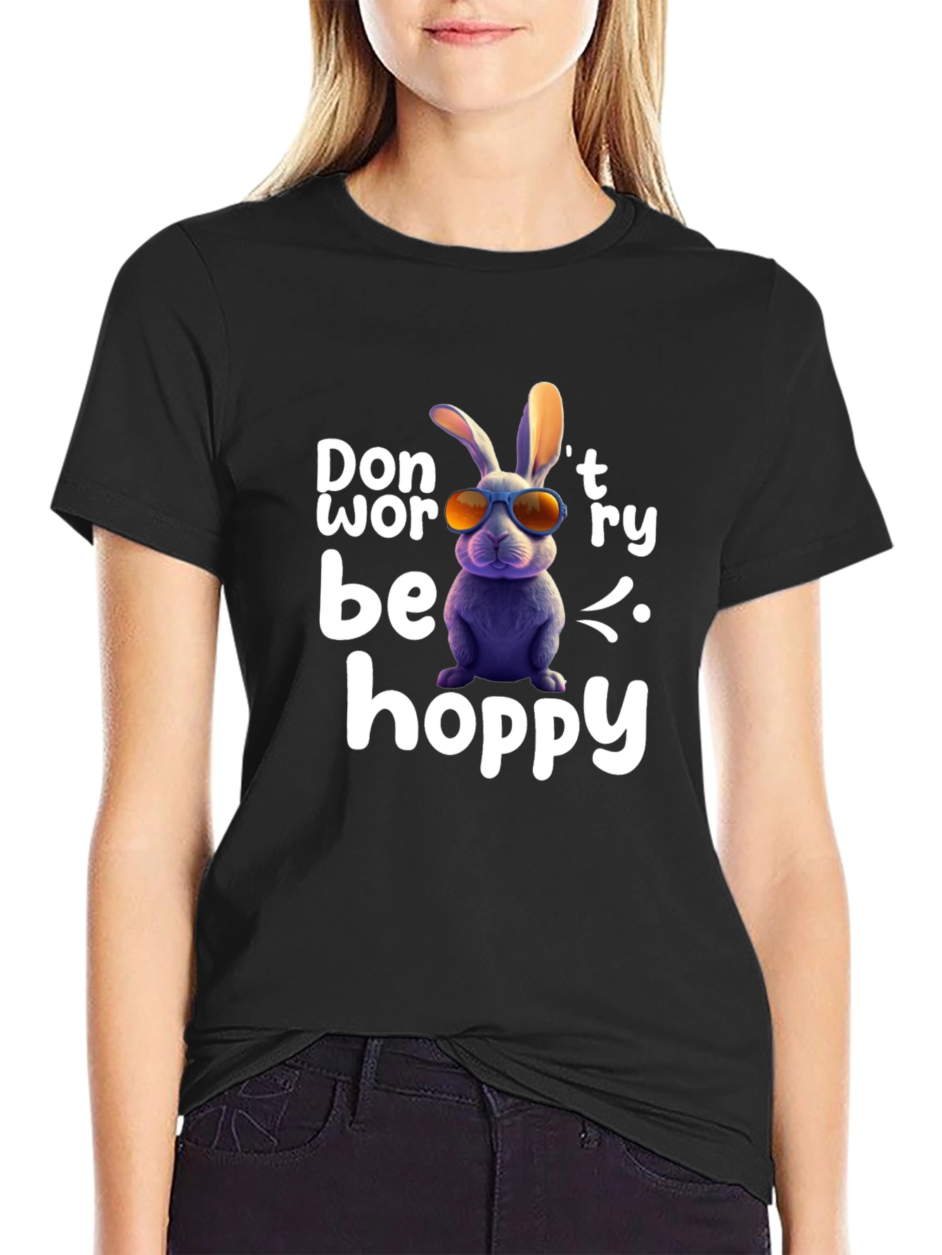 Dont Worry Be Hoppy Easter T-Shirt