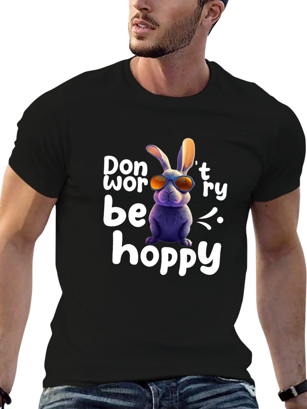 Dont Worry Be Hoppy Easter T-Shirt
