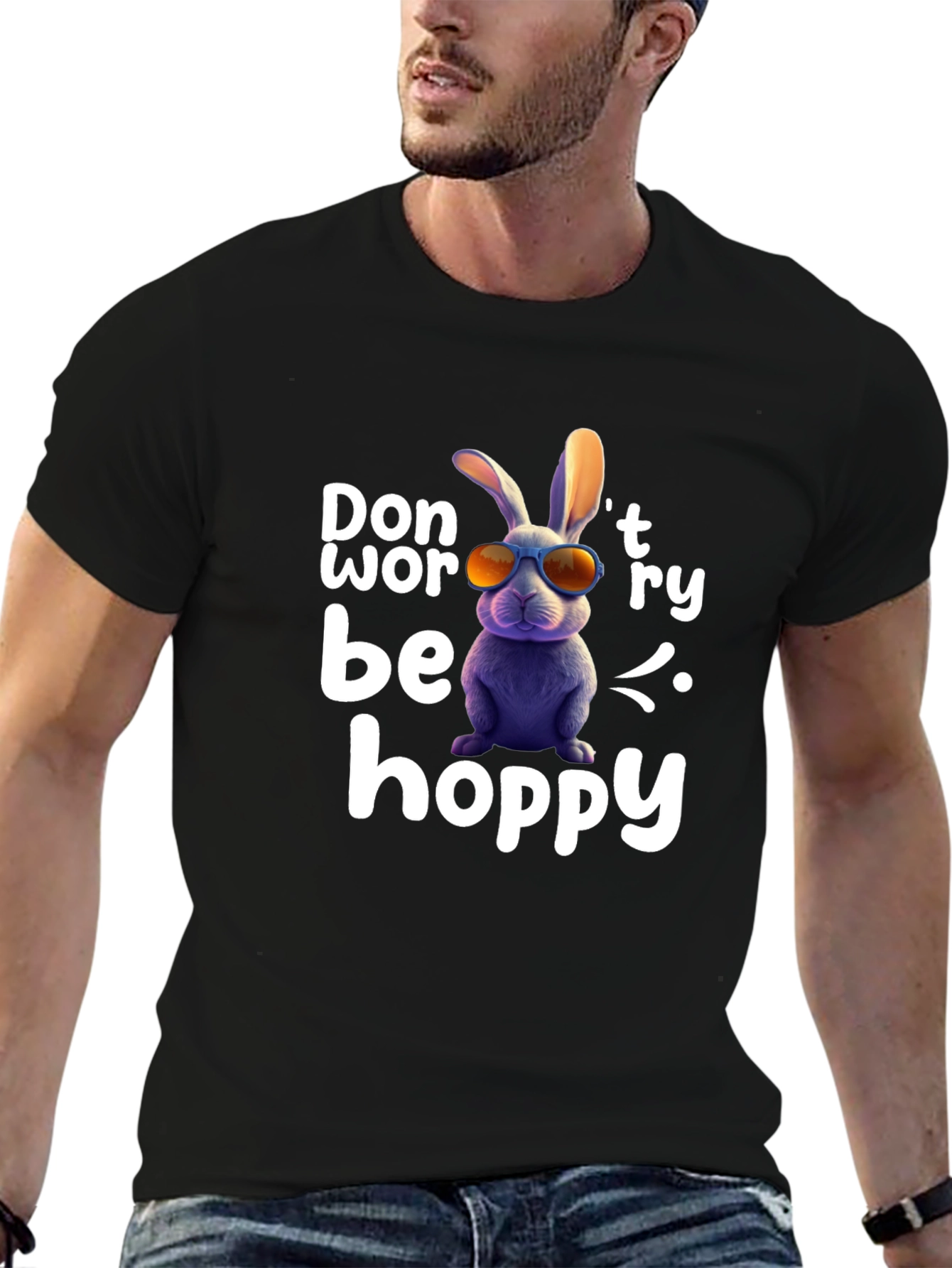 Dont Worry Be Hoppy Easter T-Shirt