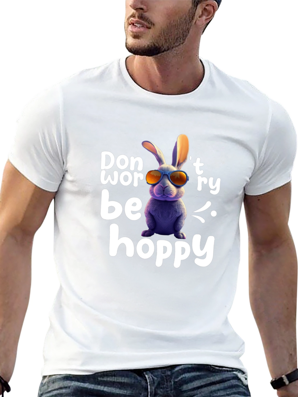 Dont Worry Be Hoppy Easter T-Shirt
