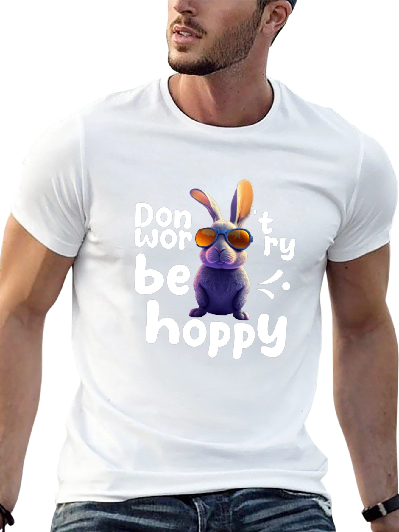 Dont Worry Be Hoppy Easter T-Shirt