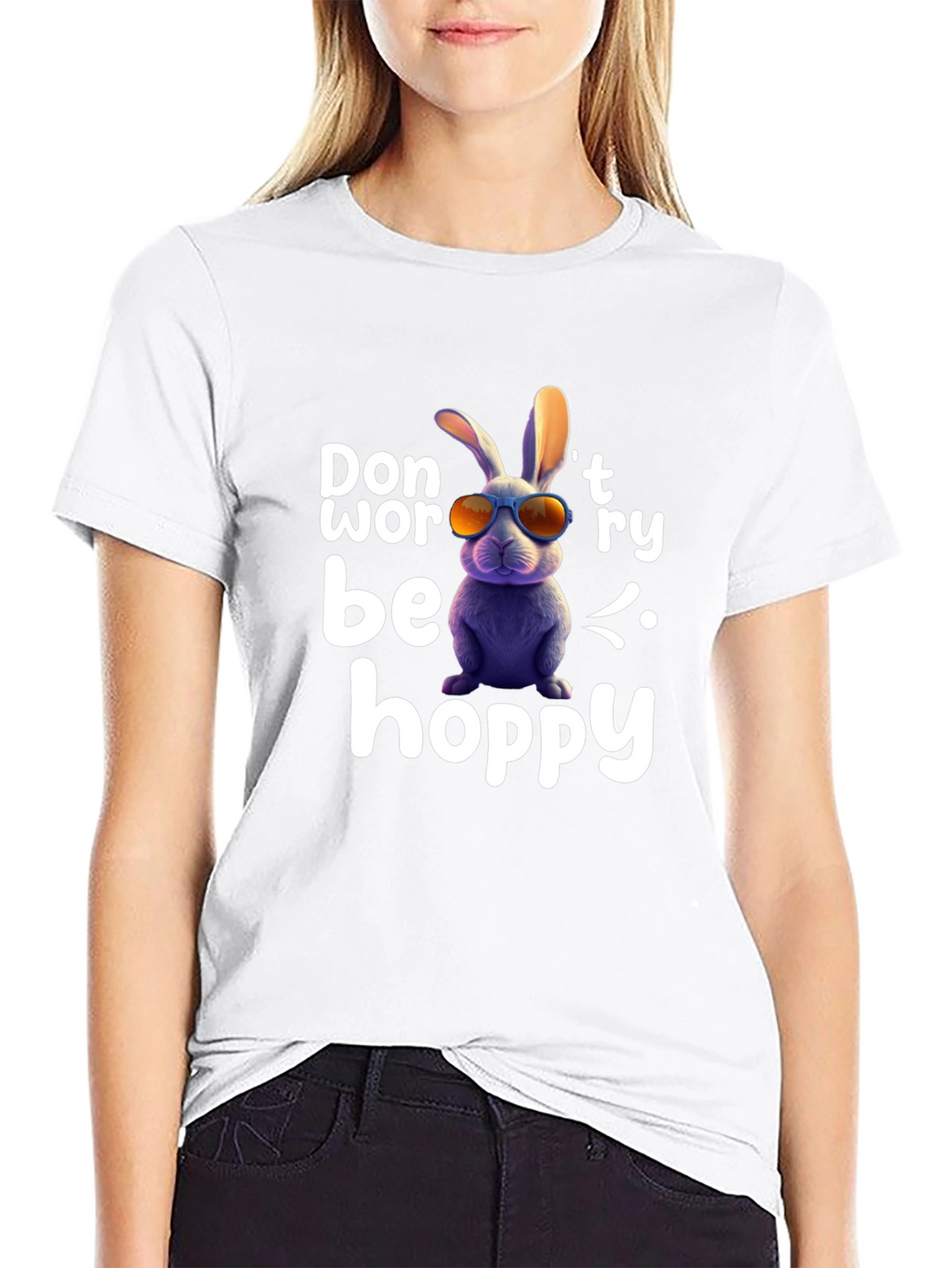 Dont Worry Be Hoppy Easter T-Shirt