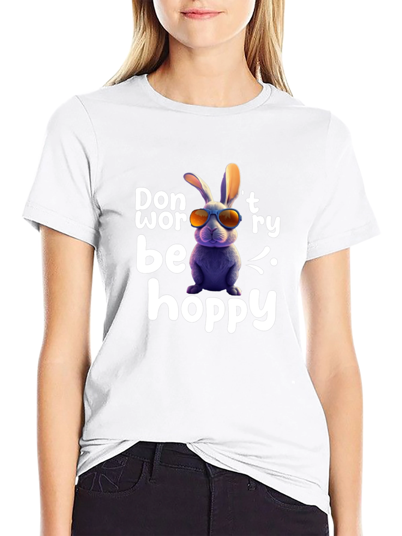 Dont Worry Be Hoppy Easter T-Shirt