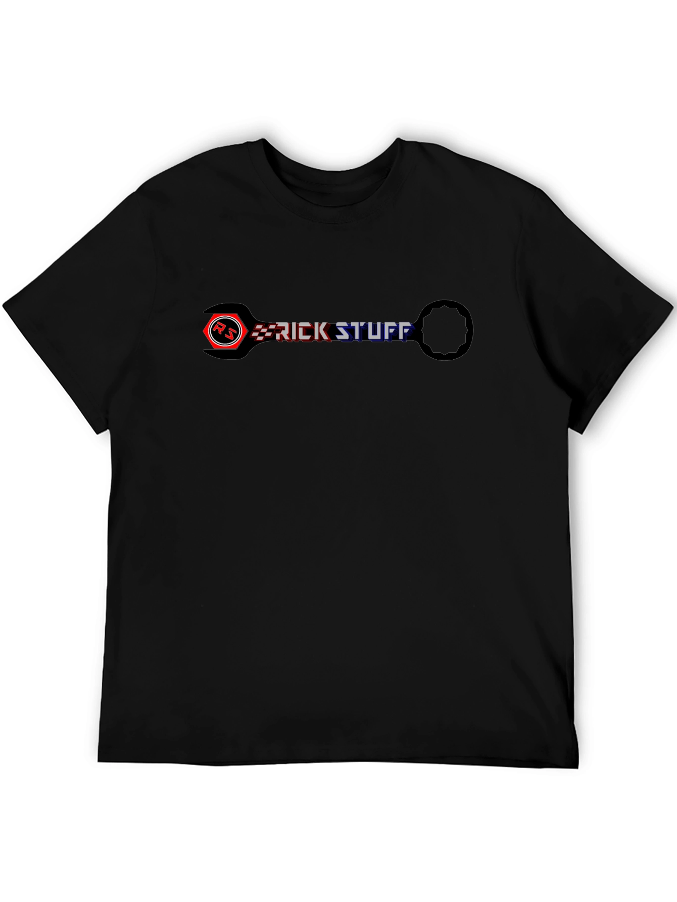 Rick Stuff Black T-Shirt