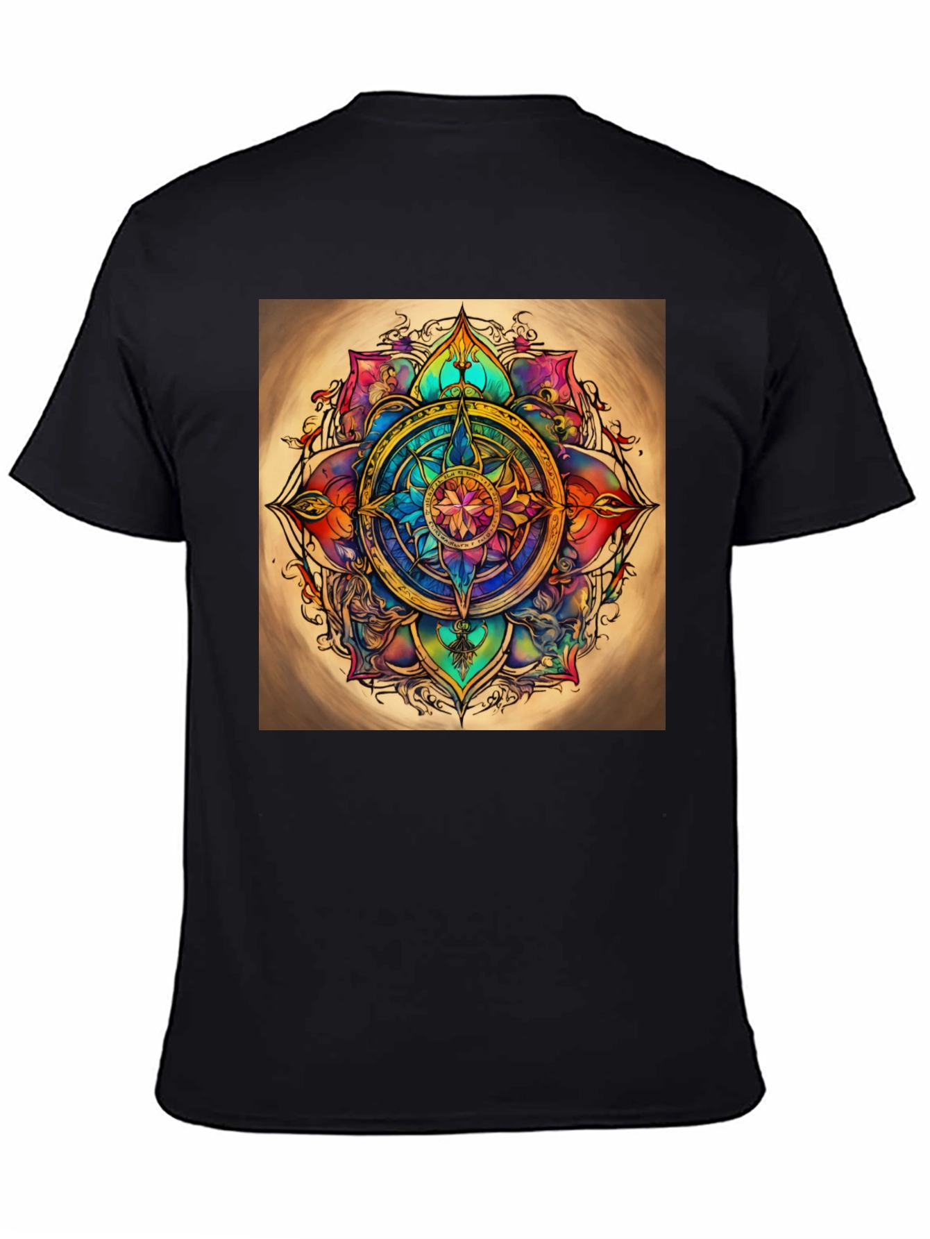 Mandala Art T-Shirt - Unique Colorful Design