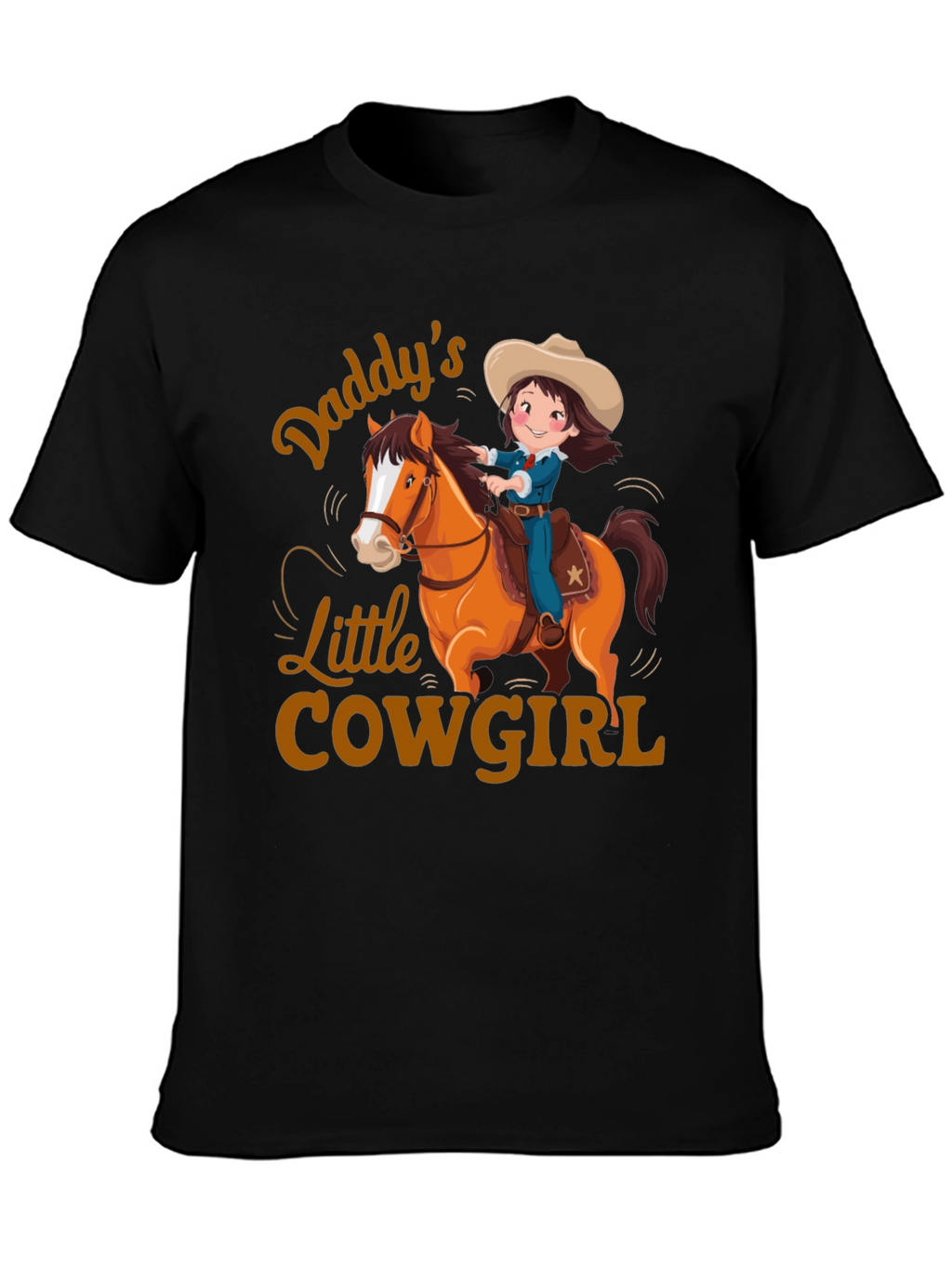 Daddys Little Cowgirl T-Shirt