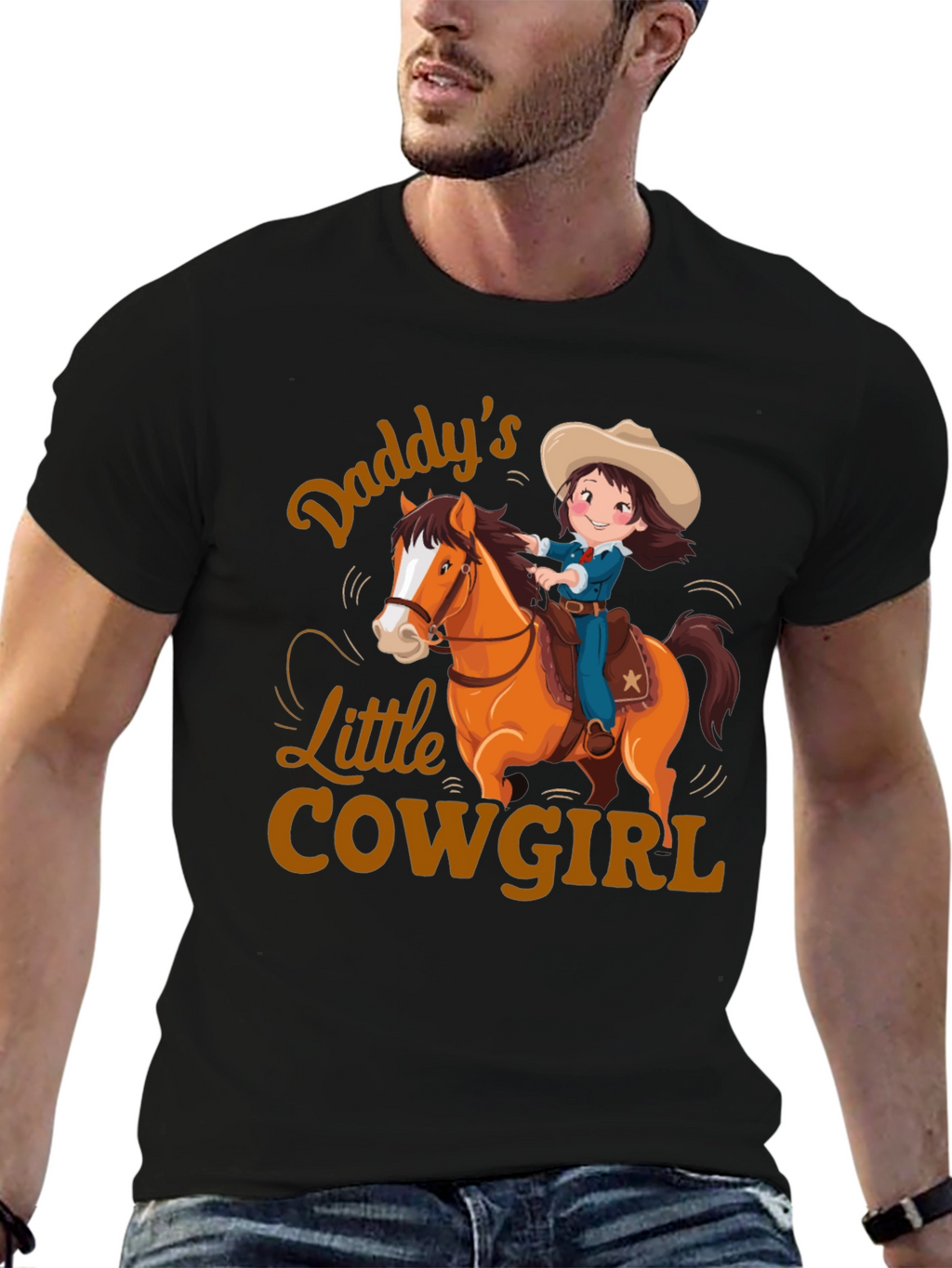 Daddys Little Cowgirl T-Shirt