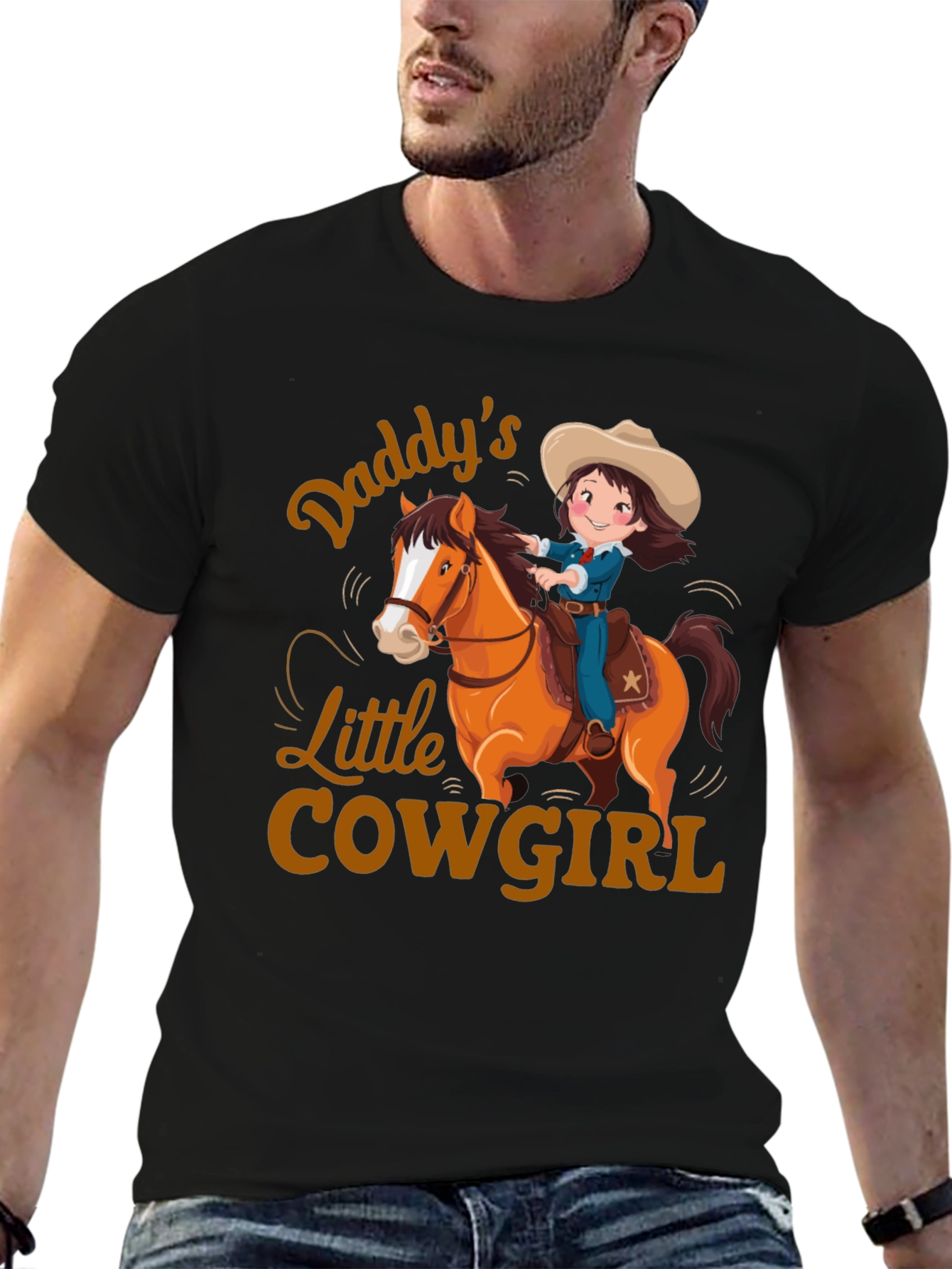 Daddys Little Cowgirl T-Shirt