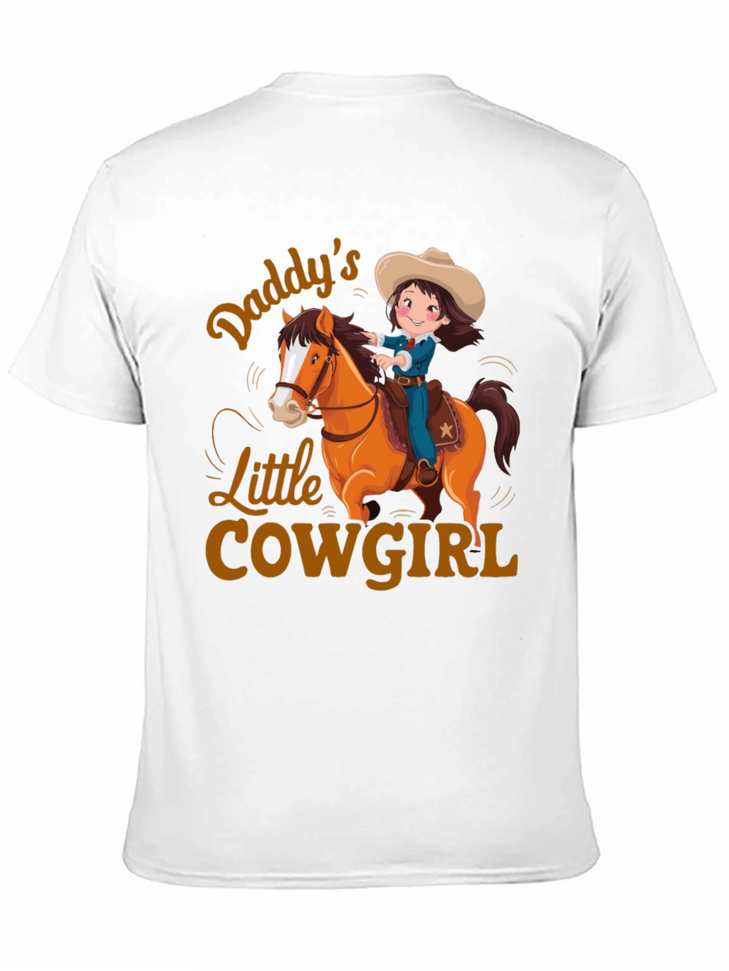 Daddys Little Cowgirl T-Shirt